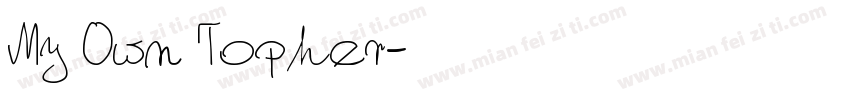 My Own Topher字体转换